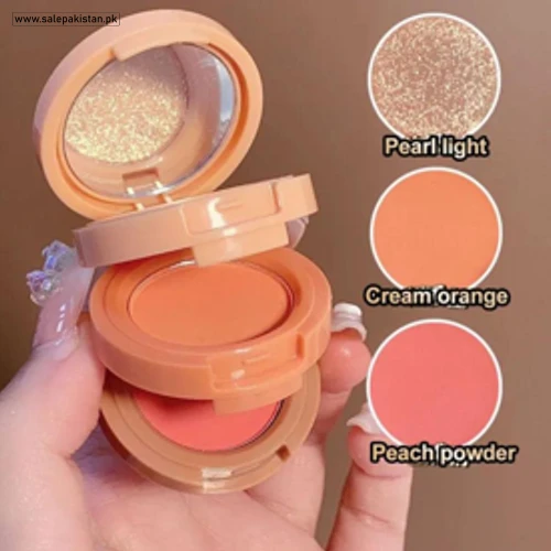 3 In 1 Matte Highlighter Contouring Blush