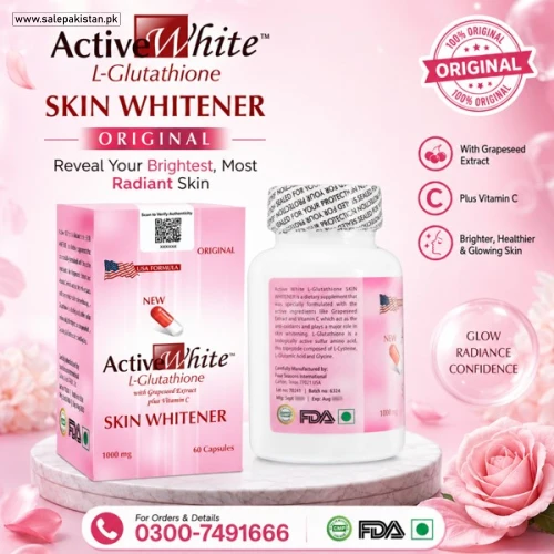 Active White L-Glutathione Capsules Price in Pakistan
