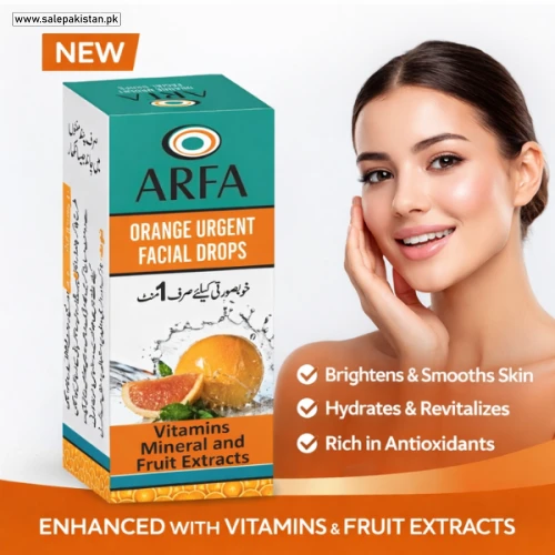 Arfa Cosmetics Urgent Facial Drops In Pakistan