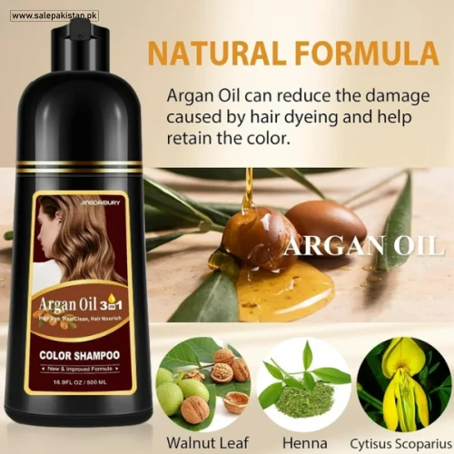Argan Oil Hair Dye Shampoo
