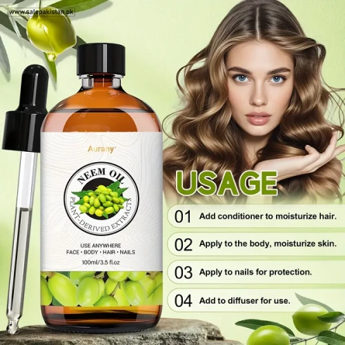 Aurany Neem Oil Plant Derived Extract