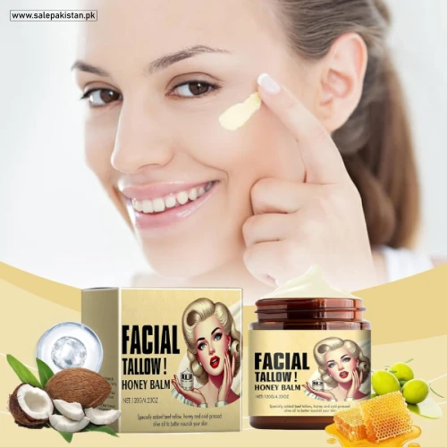 Beef Tallow Honey Balm For Skin