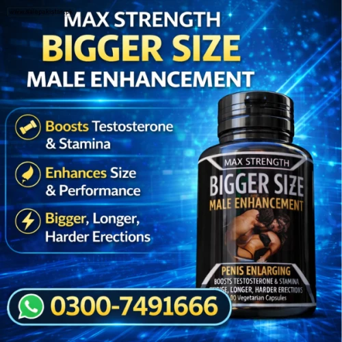 Bigger Size Penis Enlargement Capsule In Pakistan