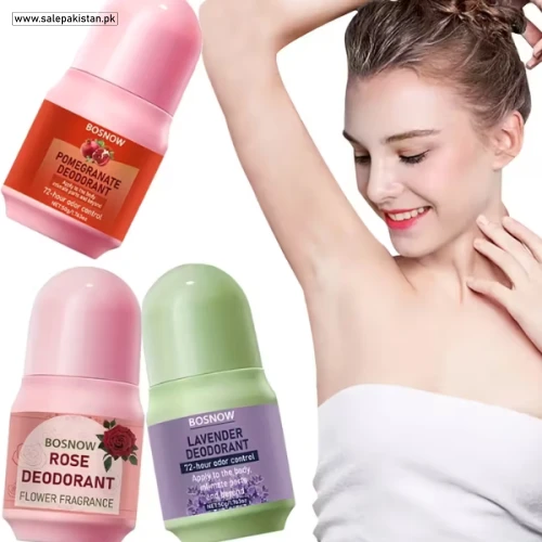 Bosnow Rose Deodorant Flower Fragrance