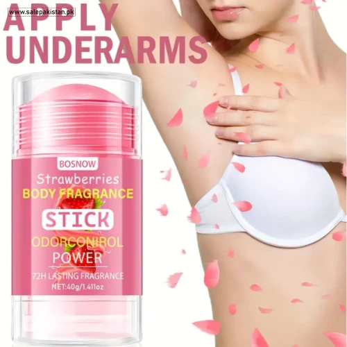 Bosnow Strawberry Body Fragrance Stick
