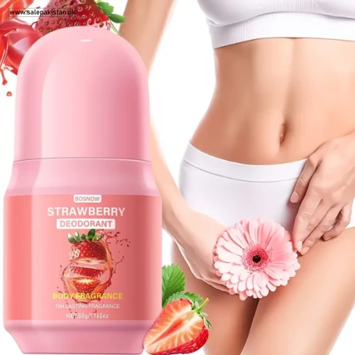 Bosnow Strawberry Deodorant Cream