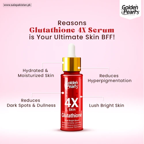 Golden Pearl Glutathione 4X Skin Serum 10 Ml