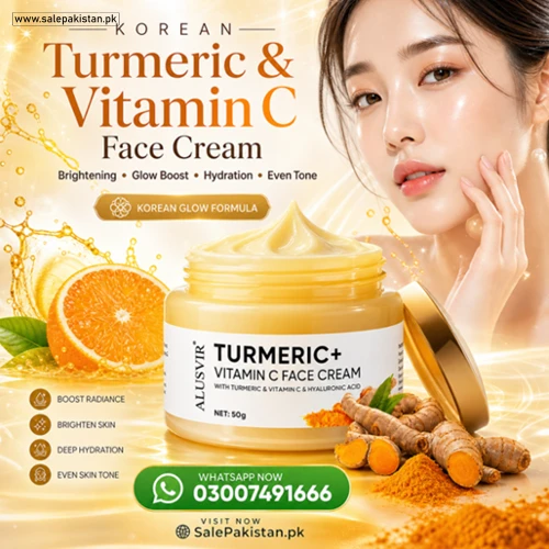 Korean Turmeric And Vitamin C Face Cream