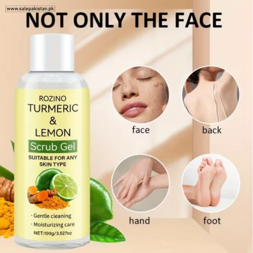 Rozino Turmeric Lemon Scrub Gel