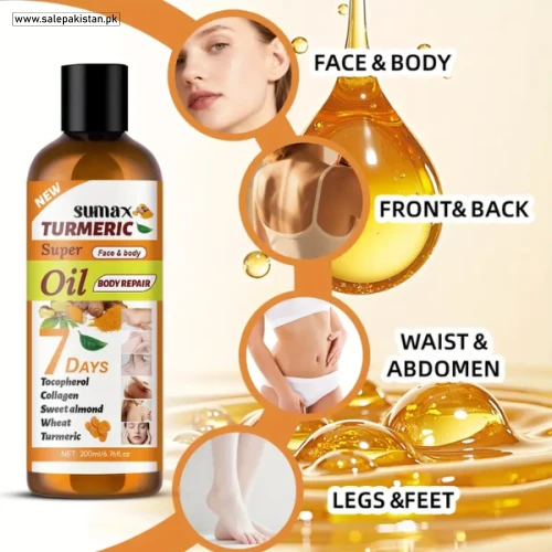 Turmeric Body Massage Oil