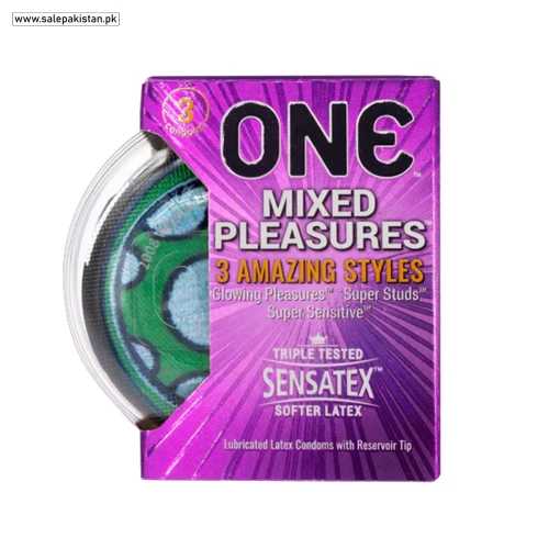 One Mixed Pleasure Condom