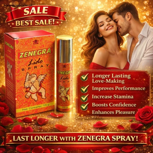 Zenegra Lido Delay Spray in Pakistan