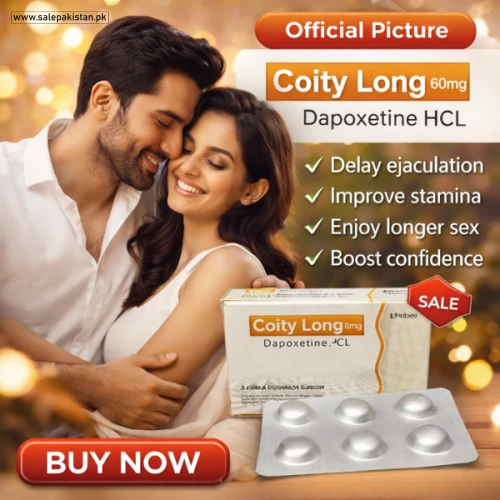 Coity Long Dapoxetine 60Mg Tablets