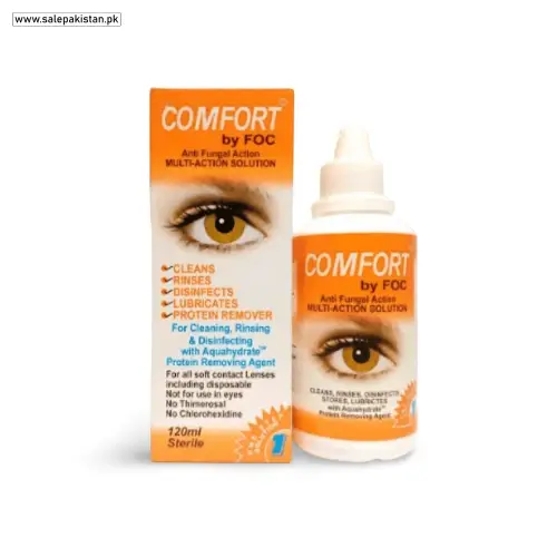 Comfort Contact Lenses Solution