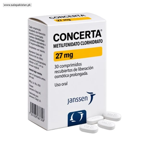 Concerta 27mg Tablets Price in Pakistan