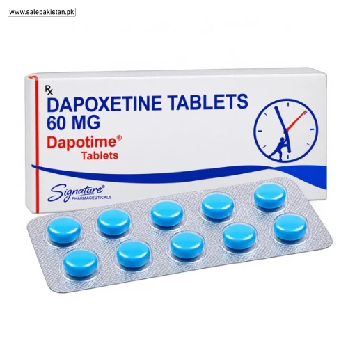 Dapoxetine 60 Mg Dapotime Tablets Price in Pakistan