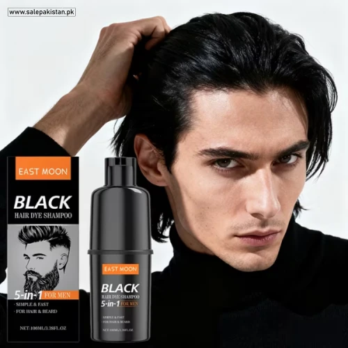 East Moon Black Hair Dye Shampoo