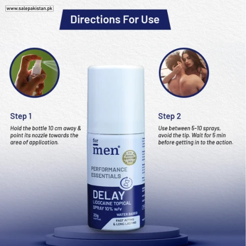 Formen Delay Lidocaine Topical Spray