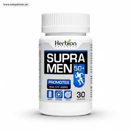 Herbion Supra Men 50+ Capsules Price in Pakistan