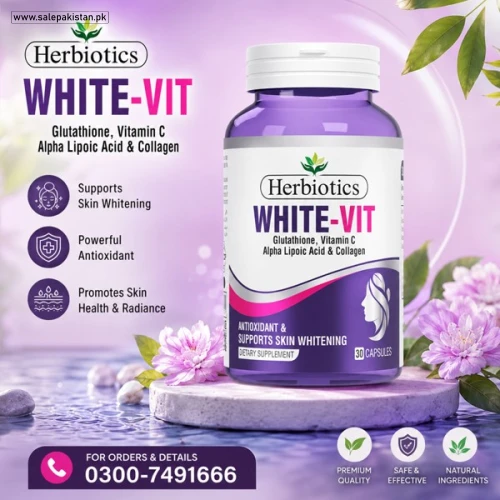 Herbiotics White-Vit Capsules Price in Pakistan