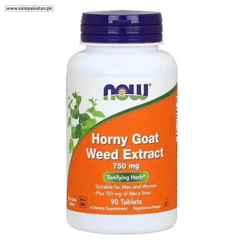 Now Horny Goat Weed Extract 750Mg, 90 Ct