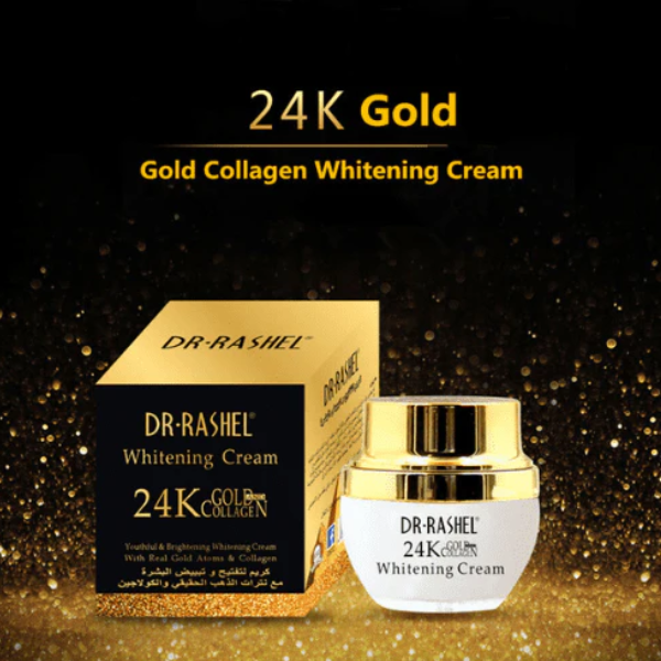 24K Gold Collagen Whitening Cream