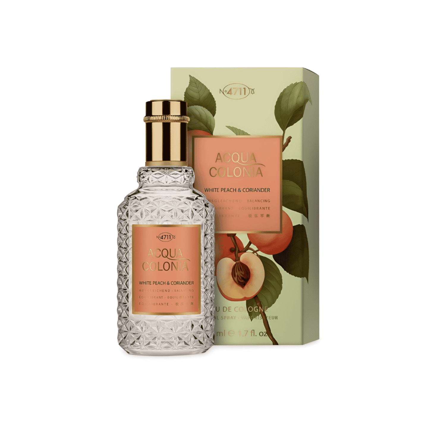 4711 Acqua White Peach & Coriander Eau De Cologne