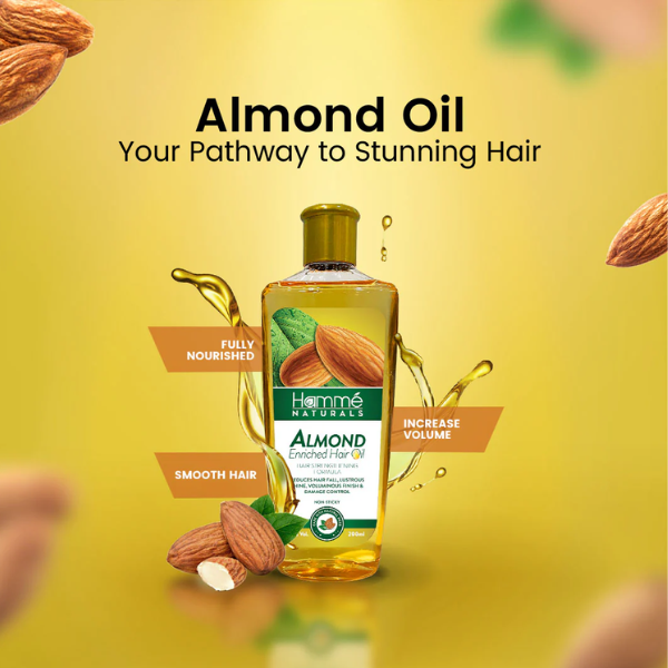 Almond Herbal Hair Oil