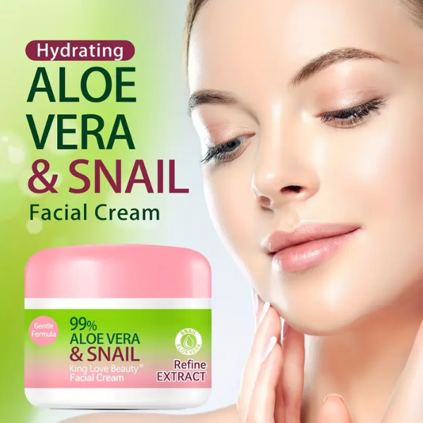 Aloe Vera Snail Facial Cream