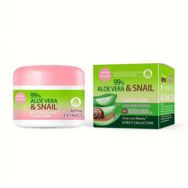Aloe Vera Snail Facial Cream