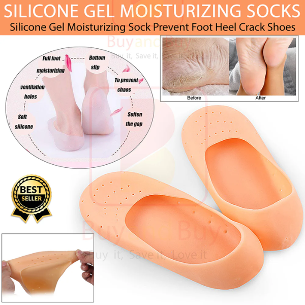 Anti Crack Full Length Silicone Foot Protector