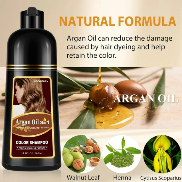 Argan Oil Hair Dye Shampoo