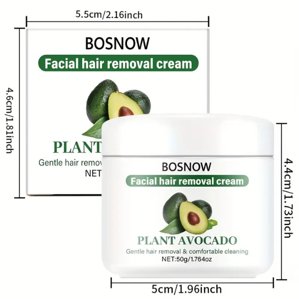 Avocado Facial Hair Removal Cream