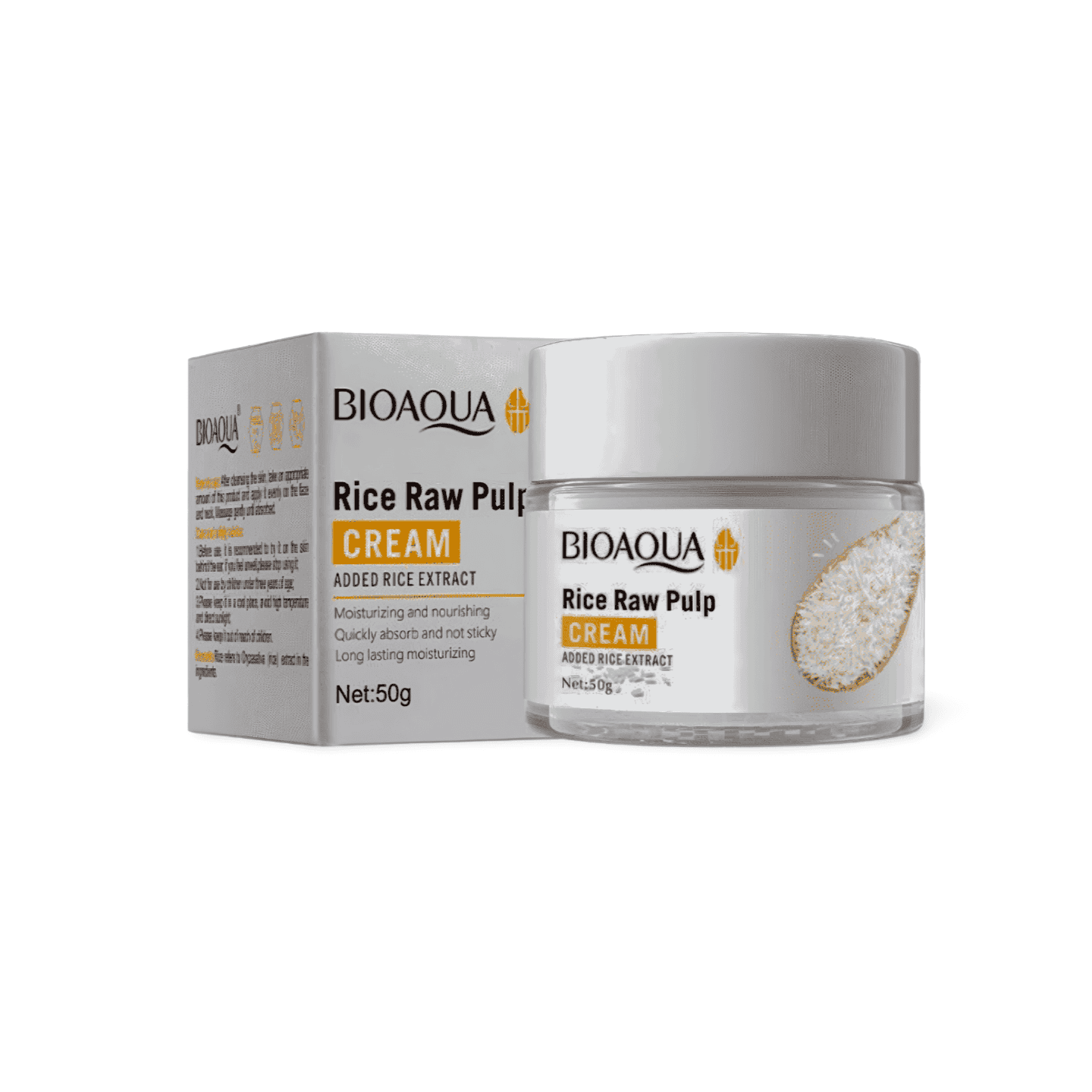 Bioaqua Rice Raw Pulp Facial Cream