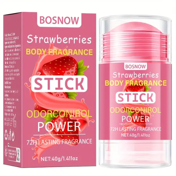 Bosnow Strawberry Body Fragrance Stick