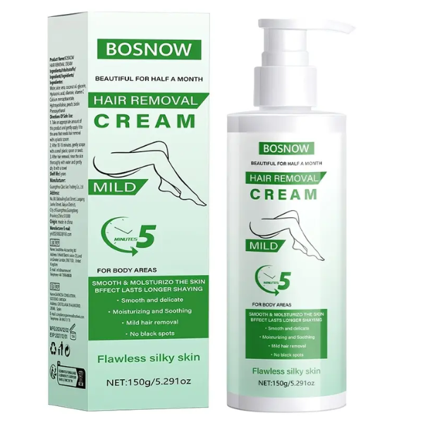 Bosnw Gentle Aloe Vera Hair Removal Cream