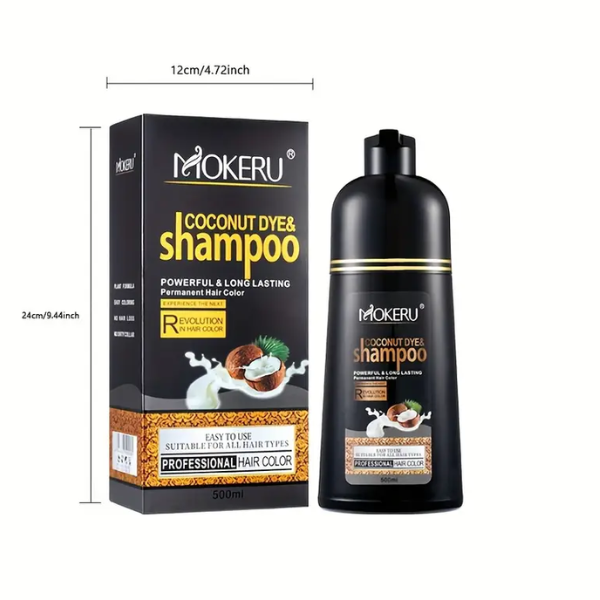Coconut Oil Black Shampoo