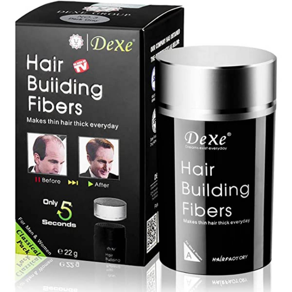 Dexe Hair Building Fiber Black