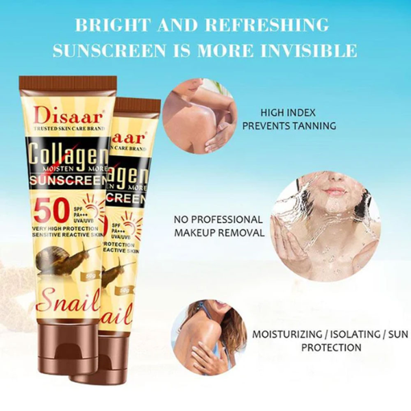 Disaar Collagen Snail Whitening Sunscreen