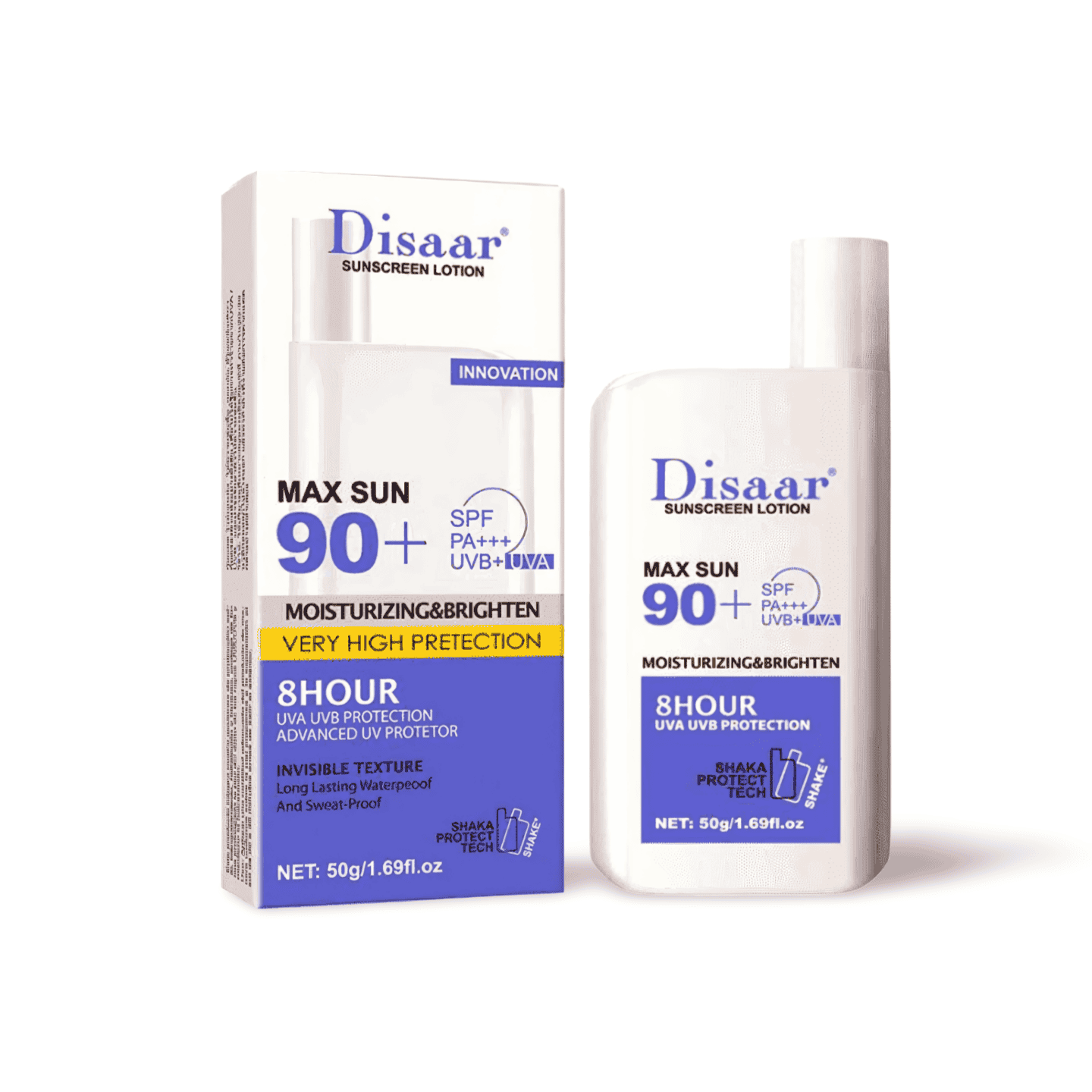 Disaar Sunscreen Lotion Cream SPF Max 90 Oil