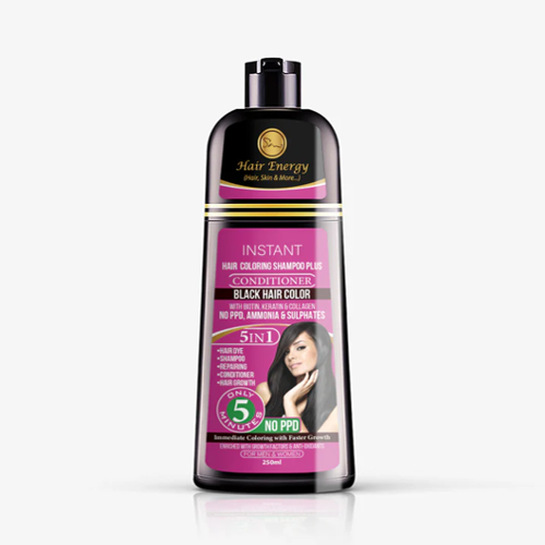 Energy Instant Hair Coloring Shampoo