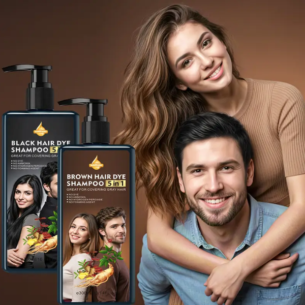 Five In One Hair Dye Shampoo