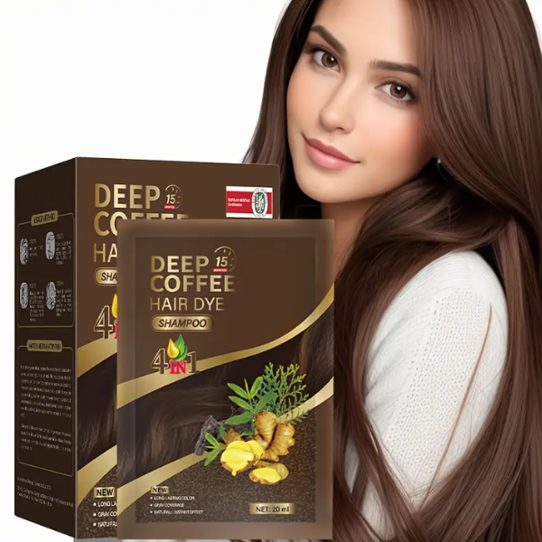 Ginger 4-in-1 Hair Dye Shampoo Ginger 4-in-1 Hair Dye Shampoo