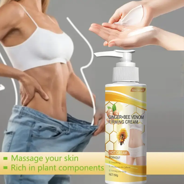 Ginger Bee Venom Caffeine Body Firming Cream