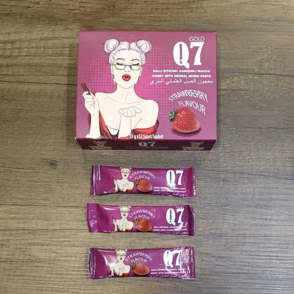 Gold Q7 Strawberry Flavour Honey