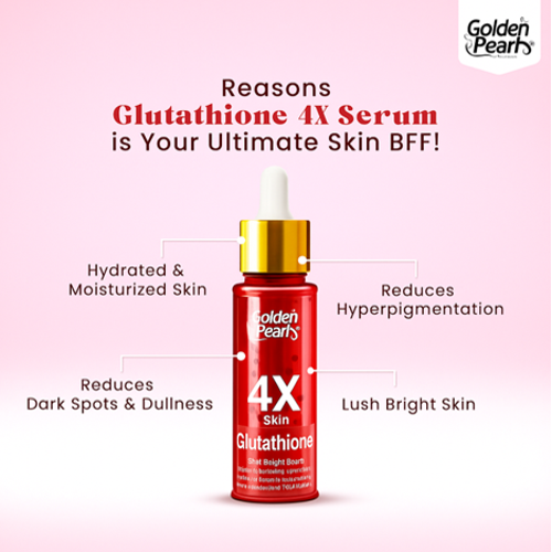 Golden Pearl Glutathione 4X Skin Serum 10 Ml