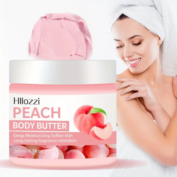 Hllozzi Peach Body Butter Cream