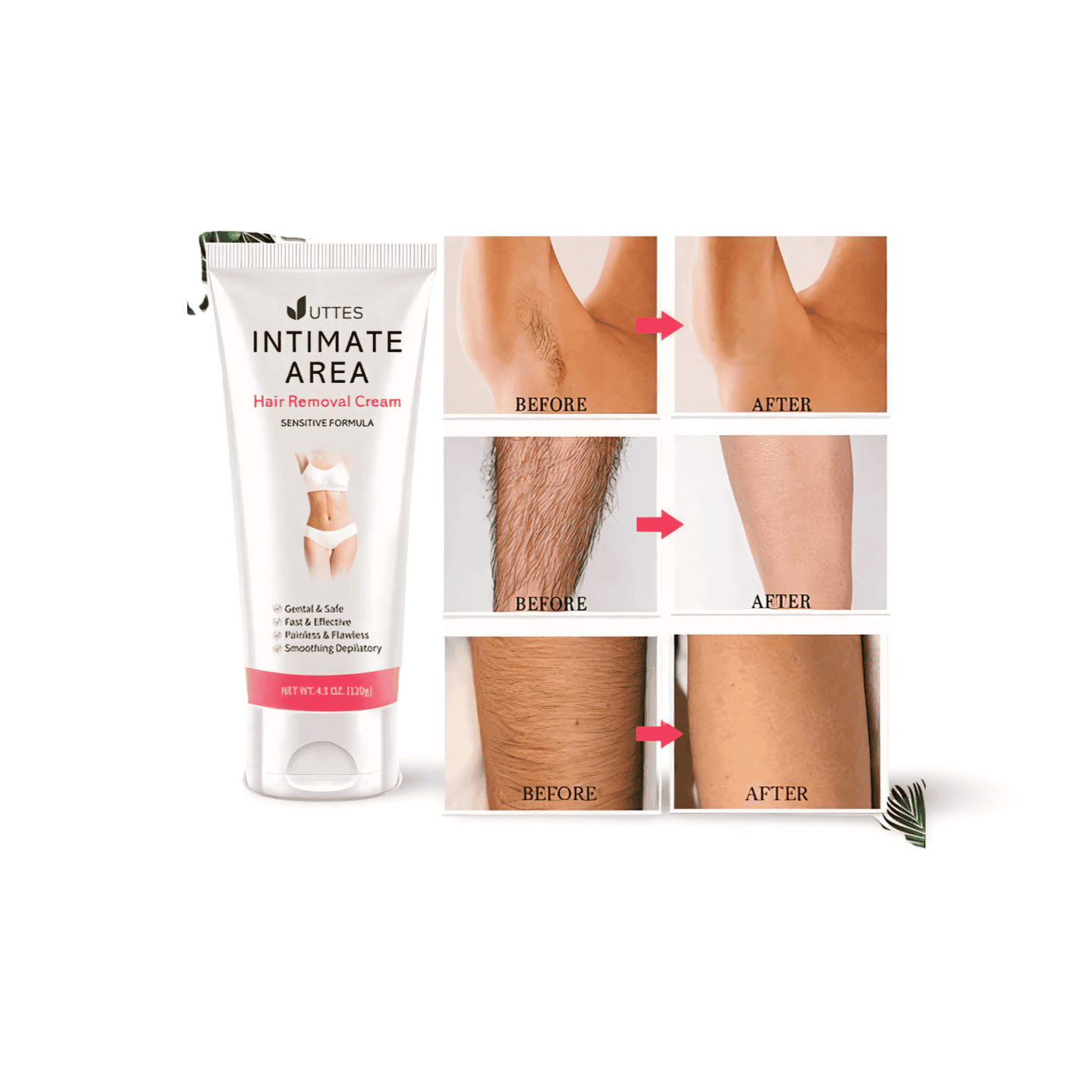 Intimate Area Hair Removal Cream