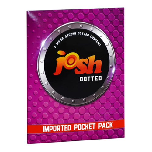 Josh Dotted Condoms 3 Pieces