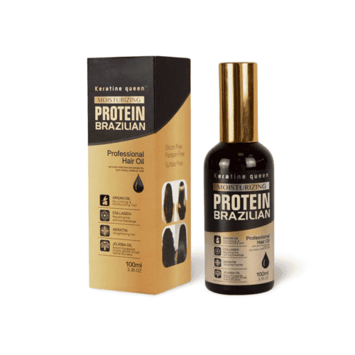 Keratin Queen Brazilian Protein Hair Oil